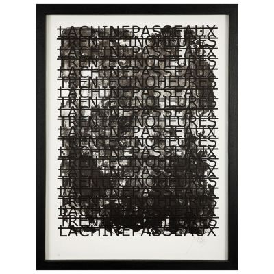 Rero - La Chine passe aux trente-cinq heures, 2013 Original lithograph on BFK Rives paper 