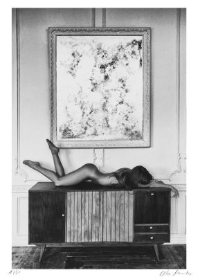 Alex Manchev - Hiding from the truth Limited edition of 30 proofs on Fabriano Rusticus neve 