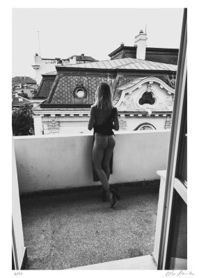 Alex Manchev - Austrian waltz Limited edition of 30 proofs on Fabriano Rusticus neve 240gr art 