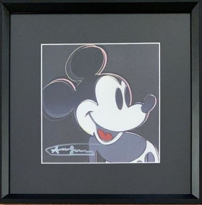 Andy Warhol (after) - Myths. Mickey Mouse, 1981 Silkscreen on paper, plate signed, not numbered 