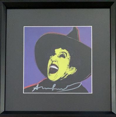 Andy Warhol (after) - Myths. The Witch (Margaret Hamilton), 1981 Silkscreen on paper, plate 