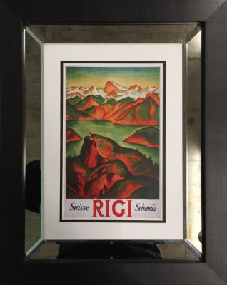 Poster Rigi Affiche 60 x 46 cm Encadr&eacute;e Poster 60 x 46 cm Framed