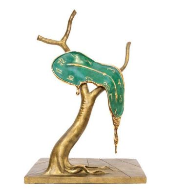 Salvador Dal&iacute; - Profile of Time (Profil du temps), 1977 Lost wax bronze cast by the Swiss 