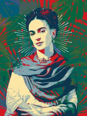 Frida_Gothsa&copy;. Dibond finish, delivered with wall bracket, Certificate of authenticity numbered 