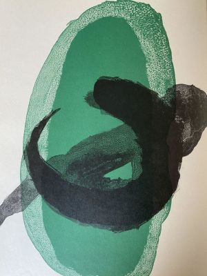 Joan Mir&oacute; - Composition, 1961 Original color lithograph on paper Unsigned, unnumbered 