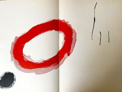 Joan Mir&oacute; - Composition, 1961 Original color lithograph on paper Unsigned, unnumbered 