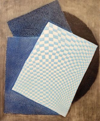 Arthur Luiz Piza - Composition abstraite, ca. 1975 Original color etching and aquatint with 