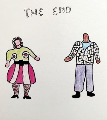 Niki de Saint Phalle - The End, 1971 Color lithograph on paper (unsigned, unnumbered) 