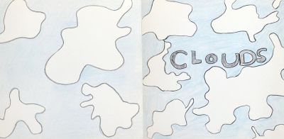 Niki de Saint Phalle - Clouds, 1971 Color lithograph on paper (unsigned, unnumbered) Publisher: 
