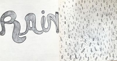 Niki de Saint Phalle - Rain, 1971 Color lithograph on paper (unsigned, unnumbered) Publisher: 