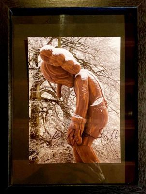 KAWS - Yorkshire Sculpture Park, 2016 Offset print on paper, hand signed &amp; dated Print 
