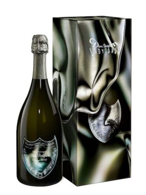 Dom P&eacute;rignon : Vintage Edition Limit&eacute;e Lady Gaga 2010 1 Bouteille avec coffret d'origine 