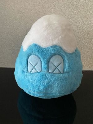 Kaws - Holiday Japan Mount Fuji Plush (Blue), 2019 Plush Toy, very good condition, 30 x 25 x 25 