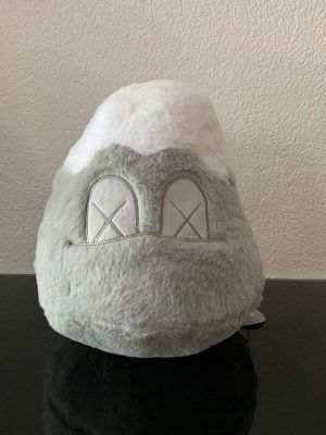 Kaws - Holiday Japan Mount Fuji Plush (Grey), 2019 Plush Toy, very good condition, 30 x 25 x 25 