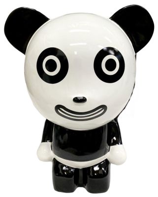 Jiji - Hi Panda Happy, 2016 Hand painted resin sculpture Hand signed and numbered 136/500 Good 