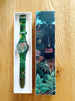Swatch X MOMA - The Dream (Henri Rousseau) Self-taught Rousseau may never have left France, but 