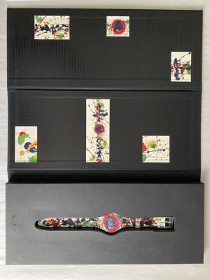 Swatch x Sam Francis - Artist Special (GZ 123) Probably one of the best design ever made for 