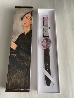 Swatch x Centre Pompidou - Portrait de D&eacute;die (Amedeo Modigliani) This Gent watch from the 