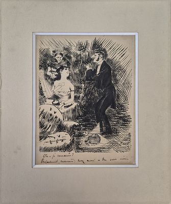 Jean-Louis Forain (1852-1931) - Oh, je vous aime! Parfaitement, monsieur, mon mari a du vous 