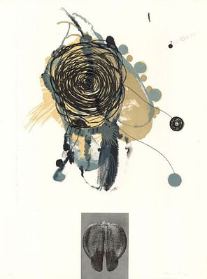 James Brown - Souvenirs entomologiques 5, 1997Lithograph on Rives paper, signed in pencil 