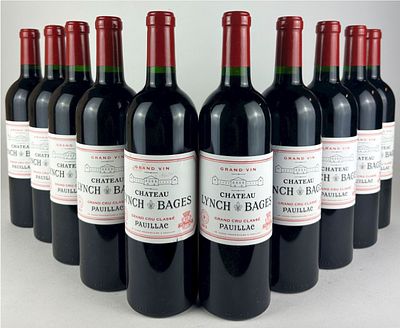 Vin - Lynch Bages 201210 Bottles 0.75LPauilliac 5&egrave;me grand cru Good condition