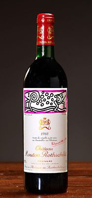 Vin - Mouton Rothschild 19883 bottles 0.75LPauillac 1er Grand cru Good condition