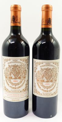 Vin - Chateau Pichon Longueville Baron 2004 / 2005 2 Bottles 0.75L1 - 2004 / 1 - 2005 Pauillac 