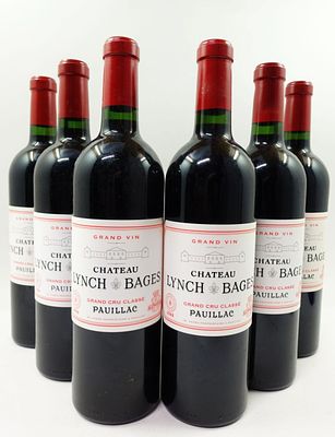 Vin - Lynch Bages 200812 Bottles 0.75LPauilliac 5&egrave;me grand cru Good condition