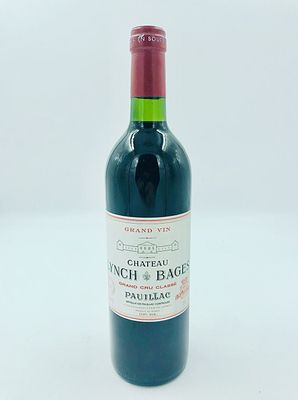 Vin - Lynch-Bages 19922 Bouteilles 1992 Pauillac, 5&egrave;me grand cru class&eacute;Bon &eacute;tat 2 