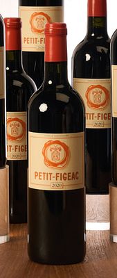 Le Petit Figeac - 2020 6 Bottles with original wooden cases Good conditions 6 bouteillesavec 