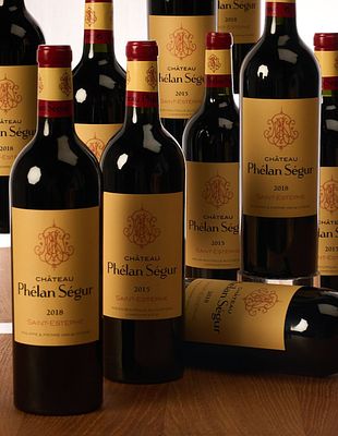 Chateau Ph&eacute;lan S&eacute;gur - 2015 / 2018 17 Bottles 12 Bottles of 2015 and 5 Botlles of 2018 Goood 
