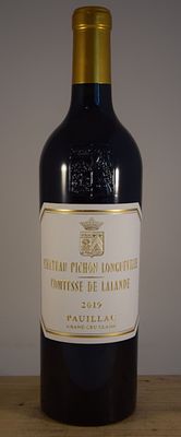 Chateau Pichon Longueville Contesse de Lalande - 20196 Bottles Original wooden cases Good 