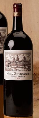 Chateau Cos d'Estournel - 20183 Magnums 1.5LWtih original wooden cases Good condition 3 