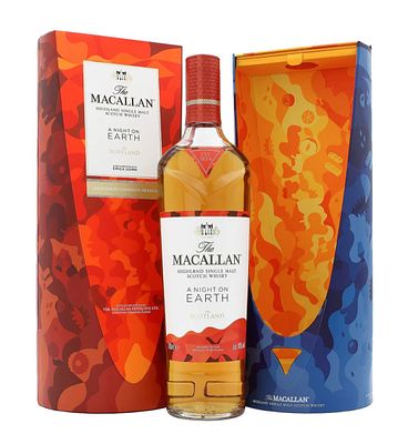 Macallan - A night on Earth in Scotland 2 Bottles 70clLimite edition With boxesGood condition 2 