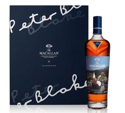 Macallan - Sir Peter Blake Single Malt 1 Bottle70cl Limited edition With BoxesGood cndition 