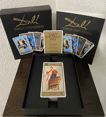Salvador Dal&iacute; (after) - Tarot Card Gift SetLegend has it that when preparing props for the 