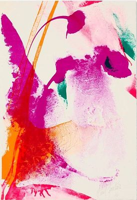 Paul Jenkins - Seeing Voice, 1965Original lithograph on Rives paper, signed in pencil and 