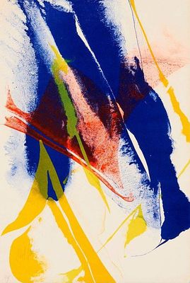 Paul Jenkins - Seeing Voice, 1965Original lithograph on Rives paper, signed in pencil and 