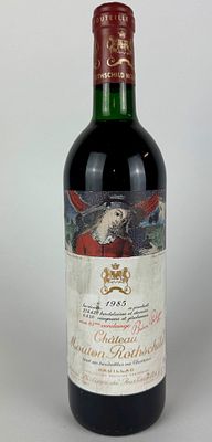 Vin - Mouton Rothschild 19851 bottle 0.75LPauillac 1er Grand cru Good condition