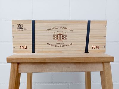 Vin - Chateau Margaux - 2018Caisse en bois de 1 Magnum 1.5L20181er cru class&eacute; - Bordeaux - 