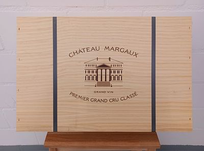 Vin - Chateau Margaux - 2018Caisse en bois de 6 Bouteilles 0.75Cl20181er cru class&eacute; - Bordeaux 