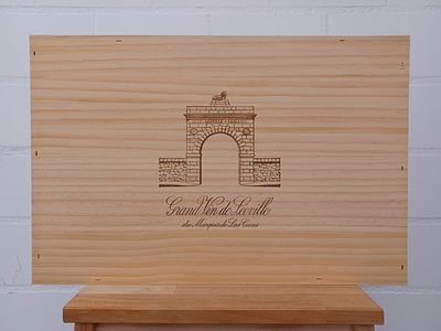 Vin - Chateau Leoville Las Cases - 2018Caisse en bois de 6 Bouteilles 0.75Cl2018Bordeaux - 