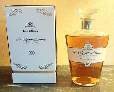 Cognac - So Elegantissime 1 Bouteille1er Cru, X.OJean FilliouxBon etat 1 Bottle1er Cru, X.OJohn 