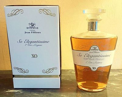 Cognac - So Elegantissime 1 Bouteille1er Cru, X.OJean FilliouxBon etat 1 Bottle1er Cru, X.OJohn 