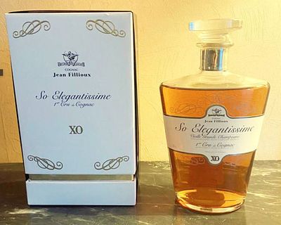 Cognac - So Elegantissime 1 Bouteille1er Cru, X.OJean FilliouxBon etat 1 Bottle1er Cru, X.OJohn 