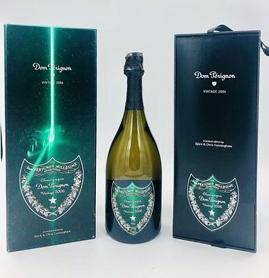 Champagne - Dom P&eacute;rignon 20061 Bouteille Edition limit&eacute;e Bjork &amp; Chris Cunningham Bon &eacute;tat1 