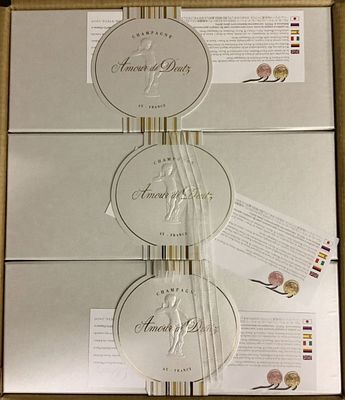 Champagne - Amour de Deutz 2011Carton de 6 coffrets 2011Bon &eacute;tatBox of 6 boxes2011Good condition