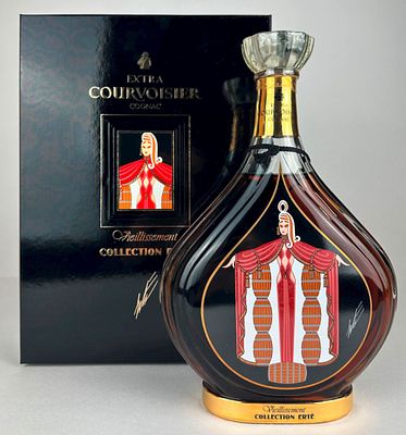 Cognac - Courvoisier "Vieillissement"1 Botlle Collection Ert&eacute; "La Part des Anges"With box Good 