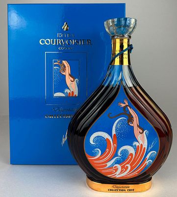 Cognac - Courvoisier "Degustation"1 Botlle Collection Ert&eacute; "La Part des Anges"With box Good 