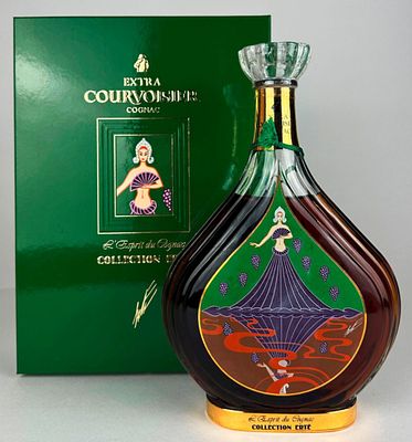 Cognac - Courvoisier "L'Esprit du Cognac"1 Botlle Collection Ert&eacute; "La Part des Anges"With box 